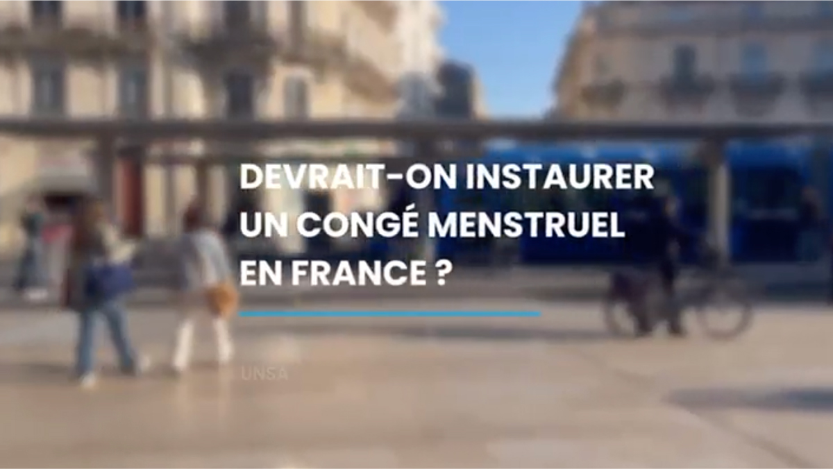 Le congé menstruel : on continue