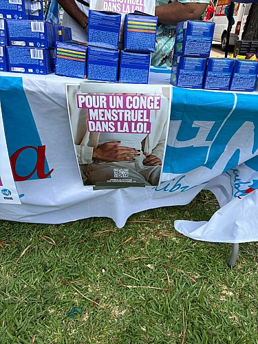 Congé menstruel : action solidaire à La Réunion
