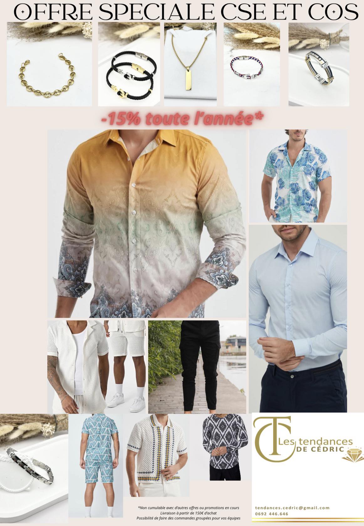 -15 % Sur La Collection Les Tendances De Cédric