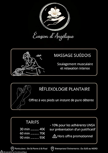 -10% Sur Les Massages Chez Évasion D'angélique